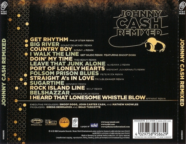 Johnny Cash -Johnny Cash Remixed