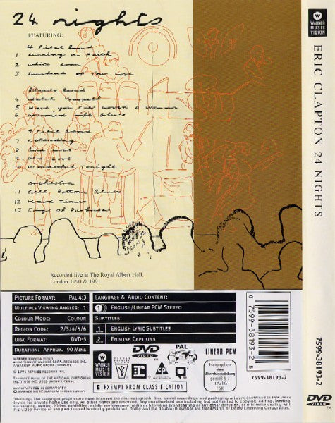 Eric Clapton -24 Nights