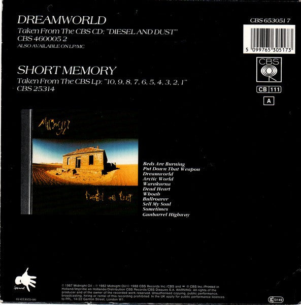 Midnight Oil -Dreamworld