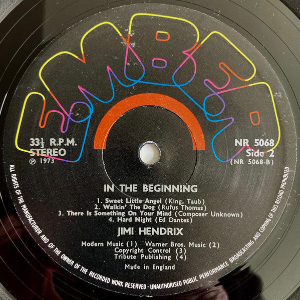 Jimi Hendrix - In The Beginning