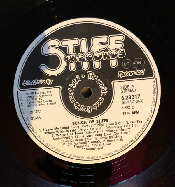 Various - A Bunch Of Stiff Records