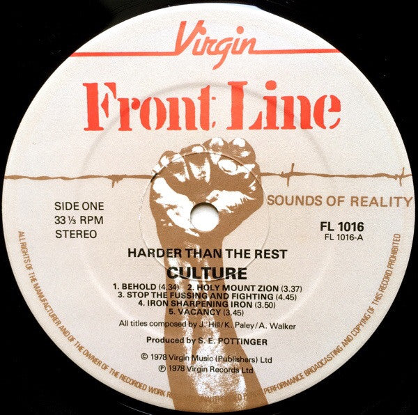 Culture -Harder Than The Rest