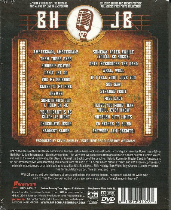 Beth Hart, Joe Bonamassa -Live In Amsterdam