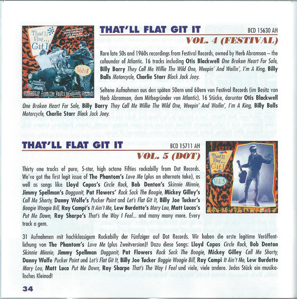 Various - That's What Makes The Jukebox Play (Highlights From Bear Family's Releases: Hillbilly &amp; Rockabilly)