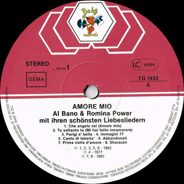 Al Bano & Romina Power -Amore Mio