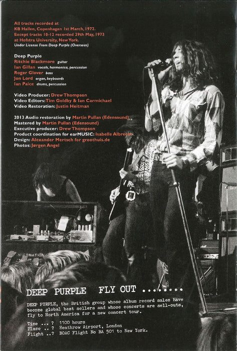Deep Purple -Copenhagen 1972