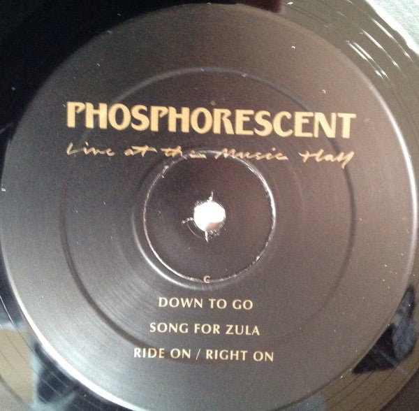 Phosphorescent -Live At The Music Hall