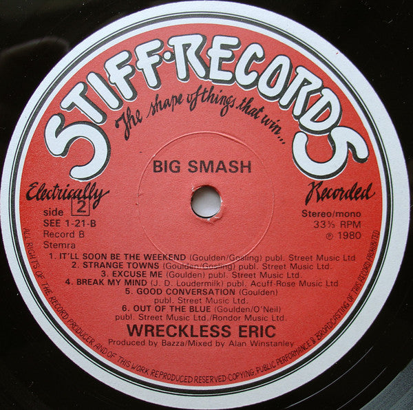 Wreckless Eric -Big Smash