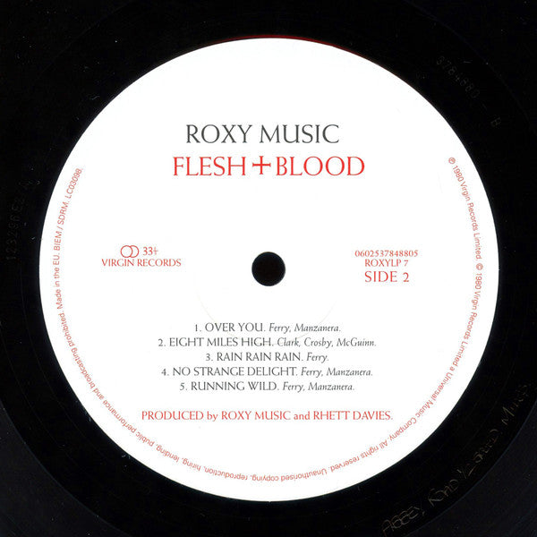 Roxy Music -Flesh + Blood