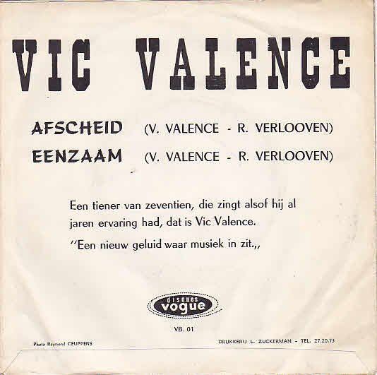 Vic Valence -Afscheid
