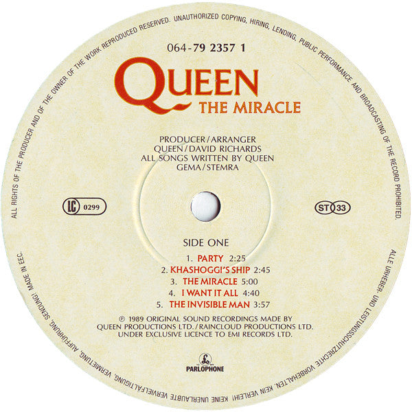 Queen -The Miracle