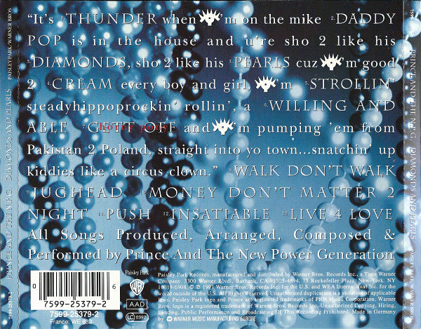 Prince & The New Power Generation -Diamonds And Pearls
