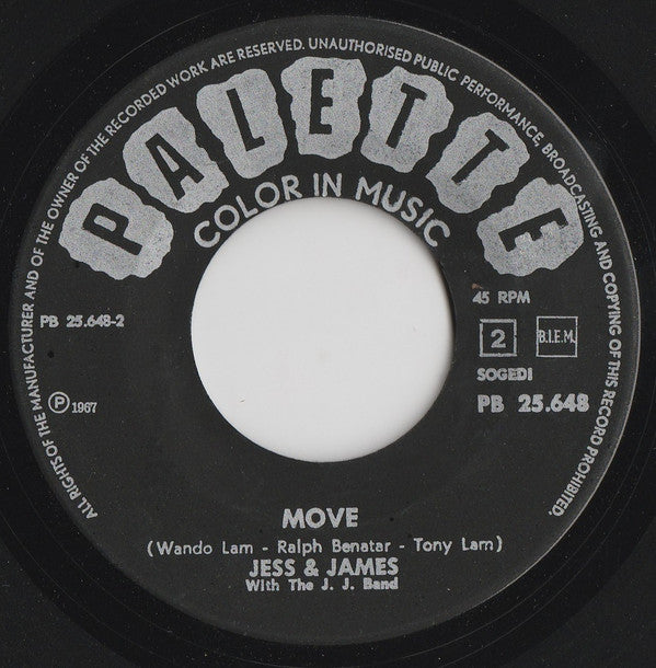 Jess & James With The J.J. Band -Move / What Was I Born For