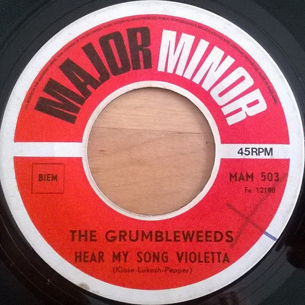 The Grumbleweeds -Hear My Song Violetta / Mama