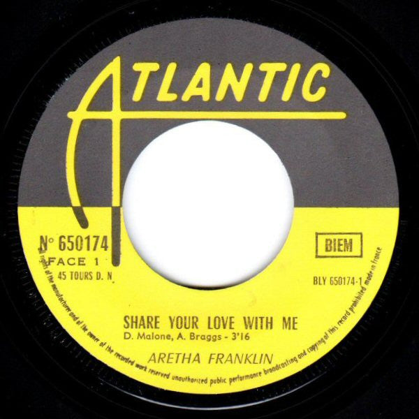 Aretha Franklin -Share Your Love With Me