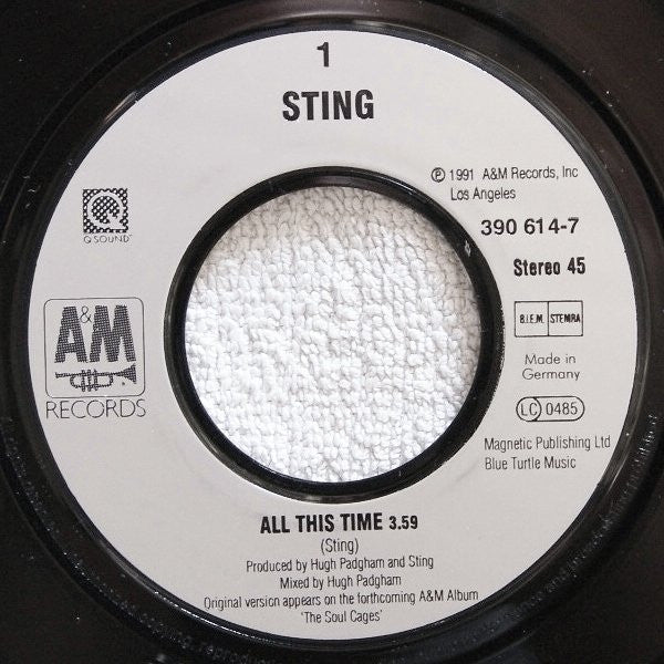 Sting - All This Time