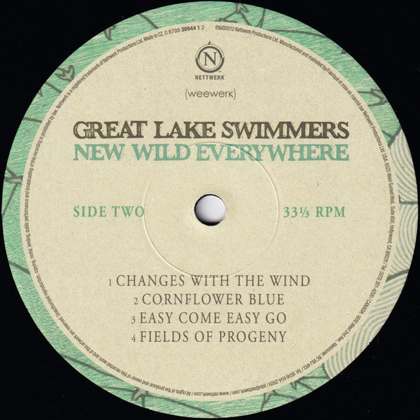 Great Lake Swimmers -New Wild Everywhere