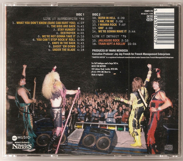 Twisted Sister - Live At Hammersmith