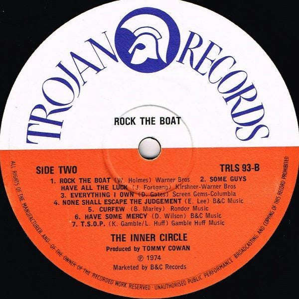 The Inner Circle* - Rock The Boat