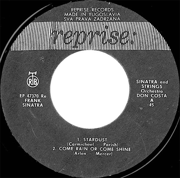 Frank Sinatra -Sinatra & Strings