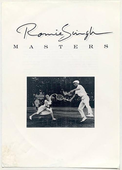 Romie Singh -Masters