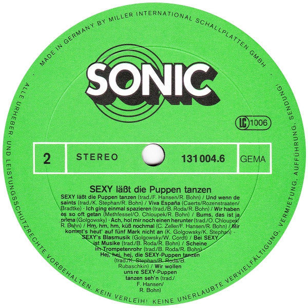 Various - Sexy Läßt Die Puppen Tanzen