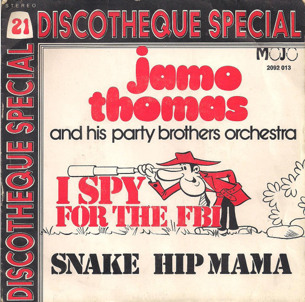 Jamo Thomas And His Party Brothers Orchestra* -I Spy (For The FBI)