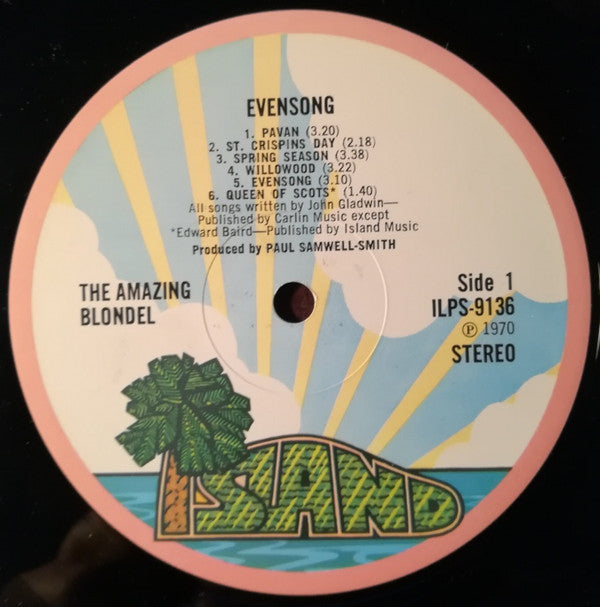 The Amazing Blondel* -Evensong