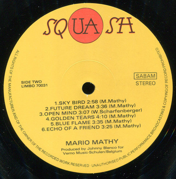 Mario Mathy -Break Out