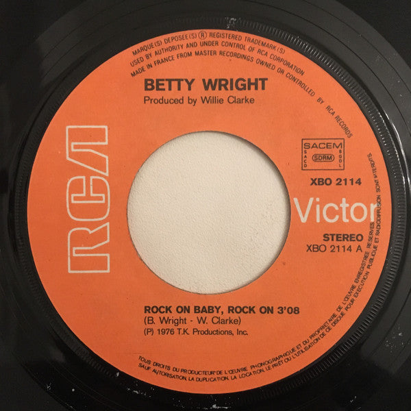 Betty Wright -Rock On. Baby, Rock On