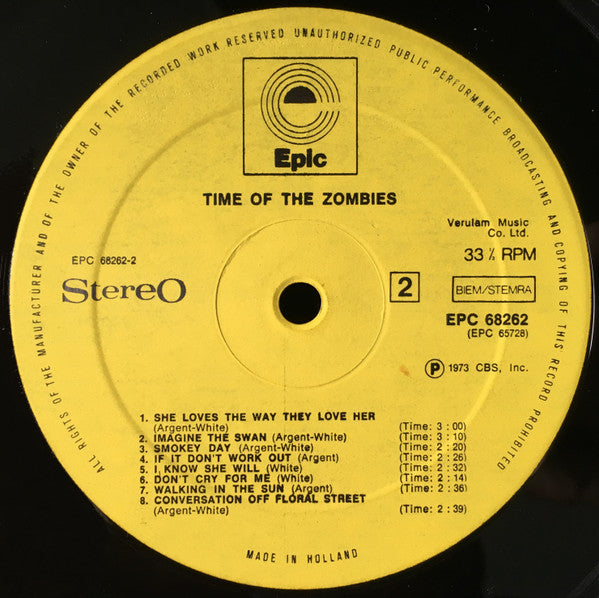 The Zombies -Time Of The Zombies