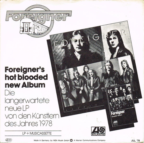 Foreigner -Hot Blooded