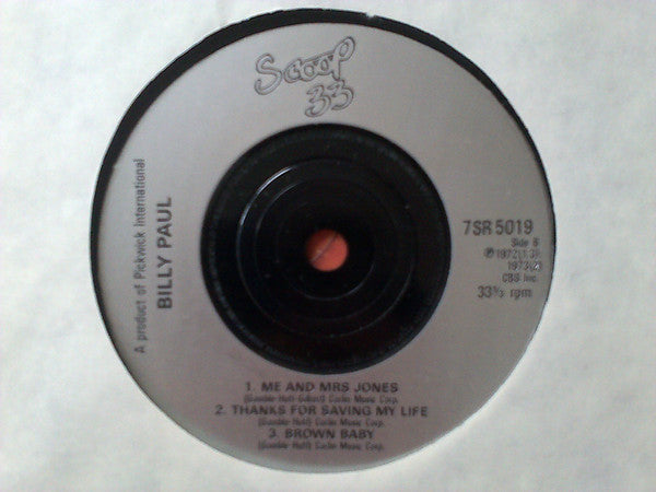 Billy Paul -Billy Paul
