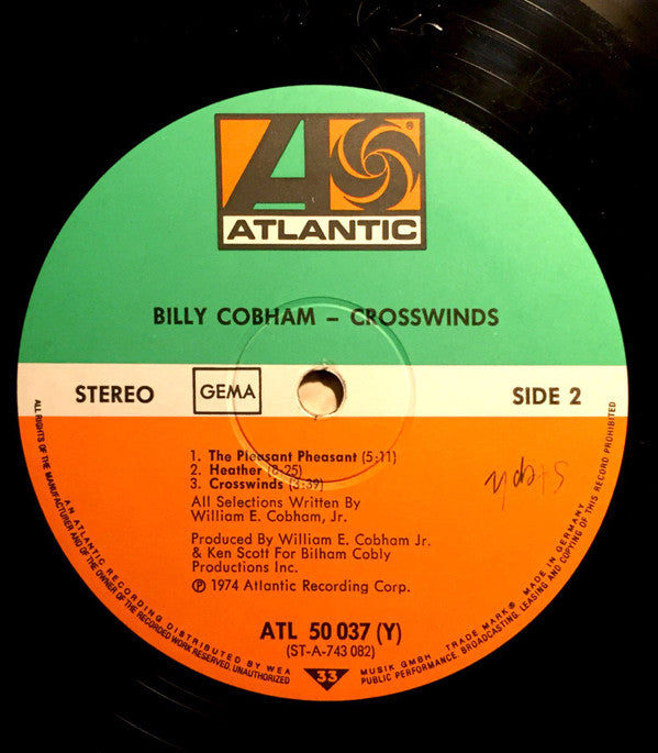 Billy Cobham -Crosswinds