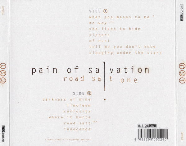 Pain Of Salvation -Road Salt One