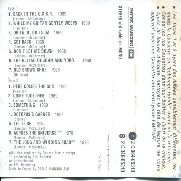 The Beatles - 1967-1970 Vol.1 &amp; Vol. 2