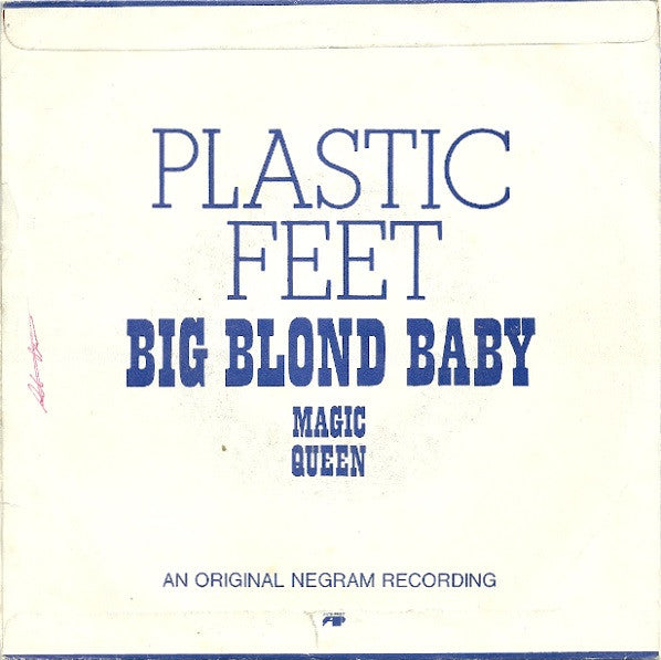 Plastic Feet (2) -Big Blond Baby