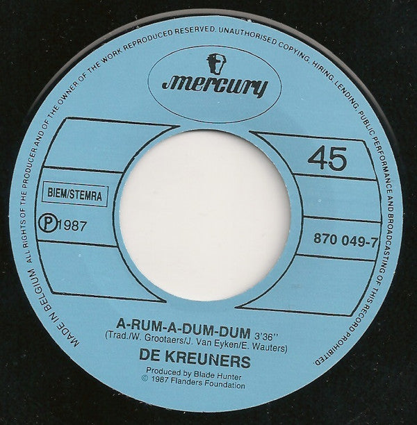 De Kreuners Featuring Ludo Mariman -A-Rum-A-Dum-Dum