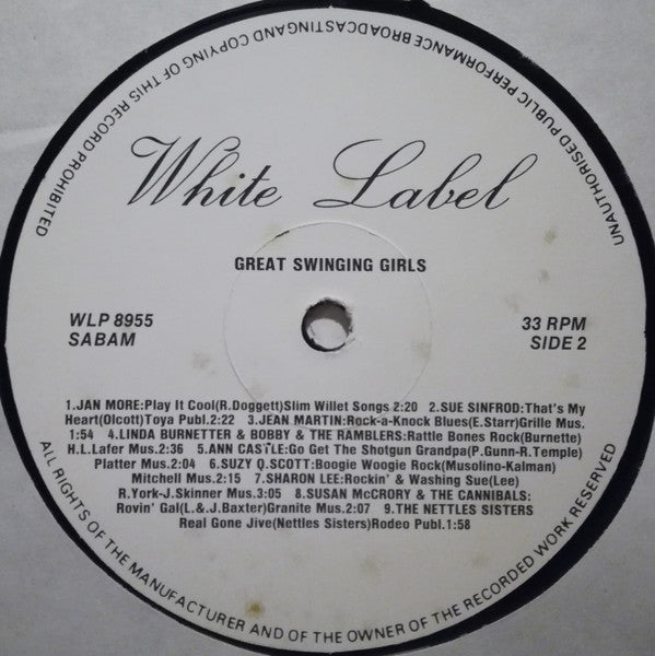 Various - Great Swinging Girls