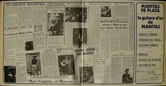 Manitas De Plata - La Guitare D'Or De Manitas