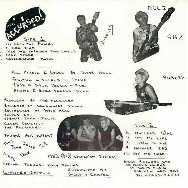 The Accursed -Up With The Punks