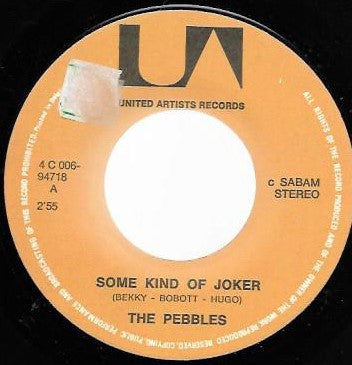 The Pebbles -Some Kind Of Joker