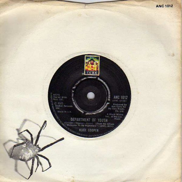 Alice Cooper (2) - Department Of Youth / Cold Ethyl