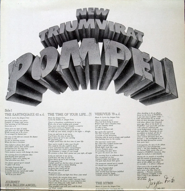 New Triumvirat* - Pompeii