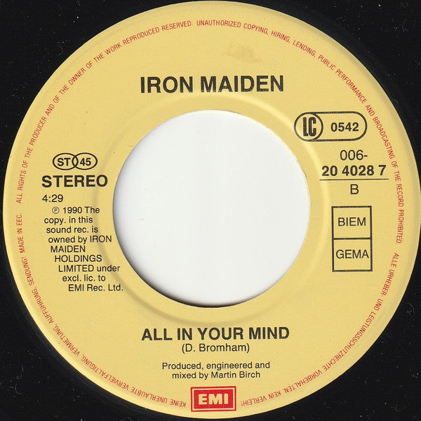 Iron Maiden -Holy Smoke