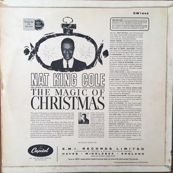 Nat King Cole -The Magic Of Christmas