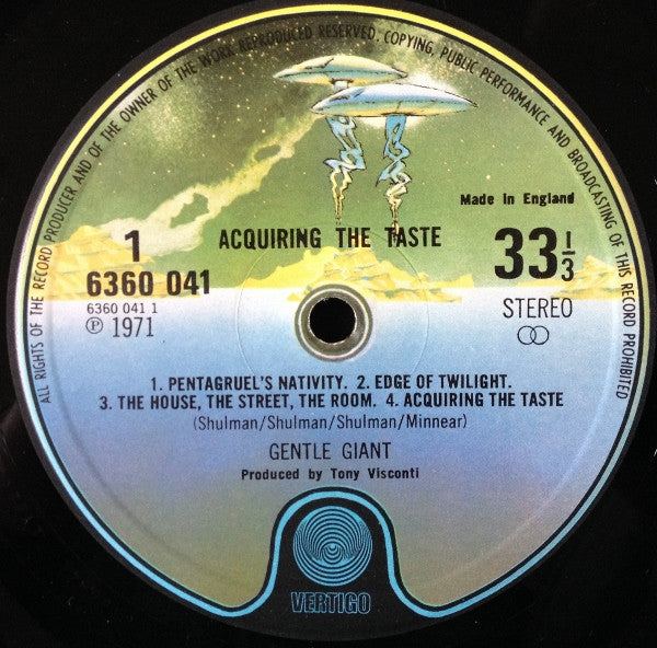 Gentle Giant -Acquiring The Taste