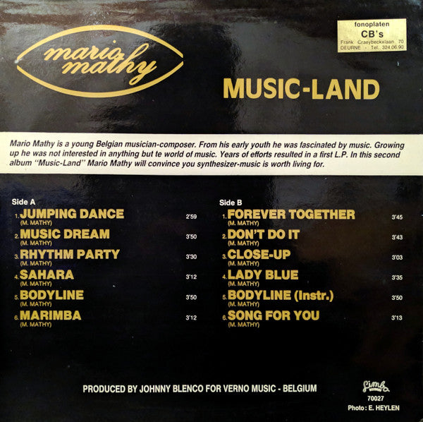 Mario Mathy -Music-Land