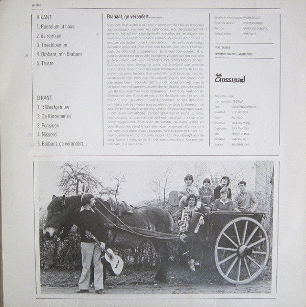 Ad De Laat -Brabant, Ge Verandert...