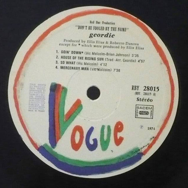 Geordie -Don't Be Fooled By The Name